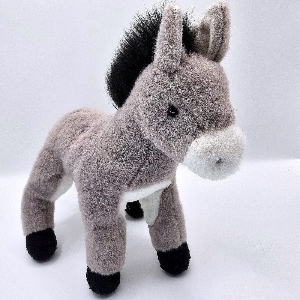 2021 Douglas Cuddle Toys Plush Donkey Bordon Burro 4059 8" Stuffed Animal‎